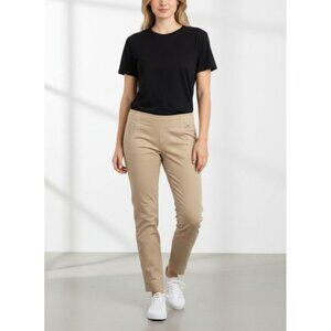 Free People Size W24 Beige Jegging With Faux Pockets & Back Pockets